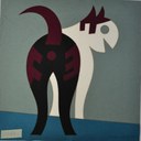 T16017 - Gatto - 44 x 44 cm