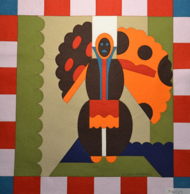 T16023 - Maschera farfalla - 54 x 53 cm