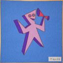 T16043 - Omino Campari - 26 x 26 cm