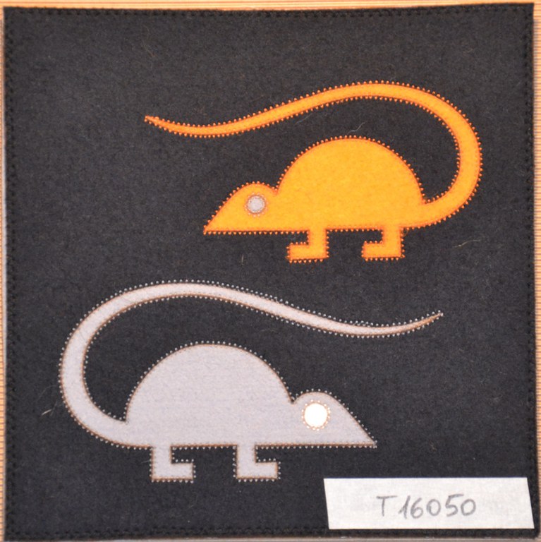 T16050 - Due topolini - 21 x 21 cm