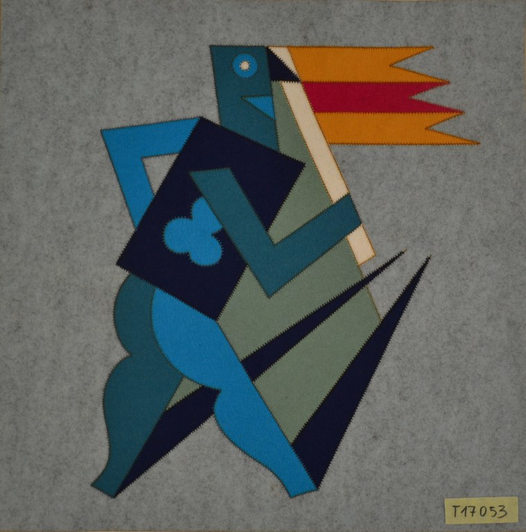 Pupo bandiera - 41 x 41 cm