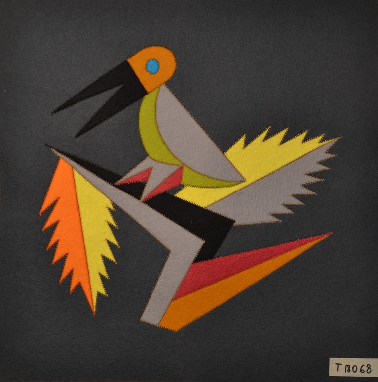 Uccellino verde T18068