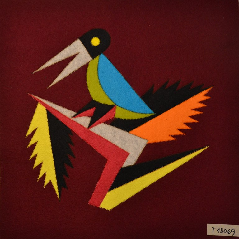 Uccellino verde T18069