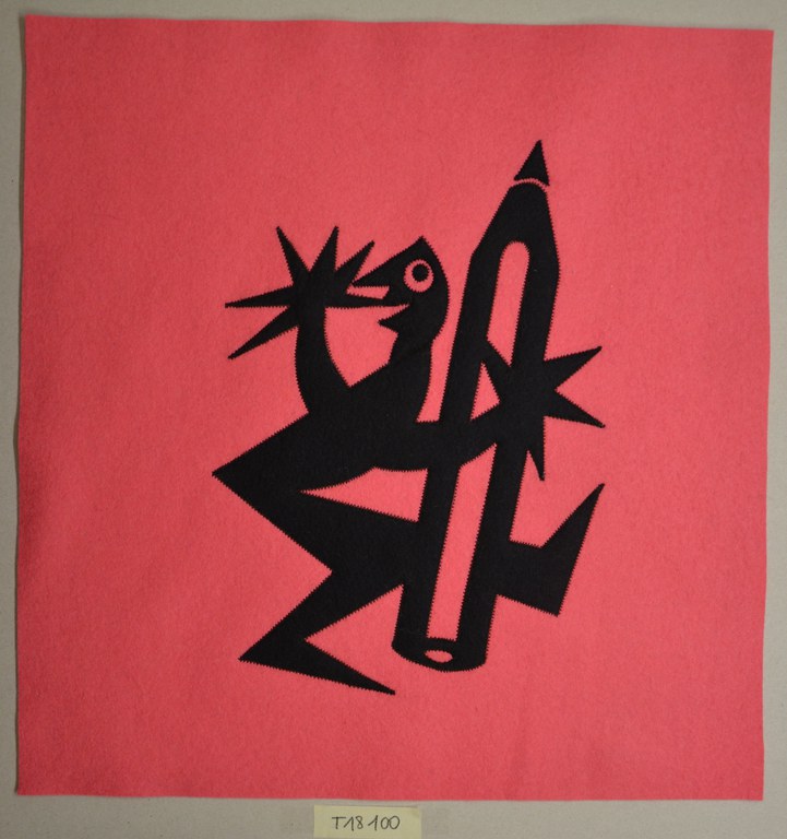 Pupazzo e matita (ombra) T18100