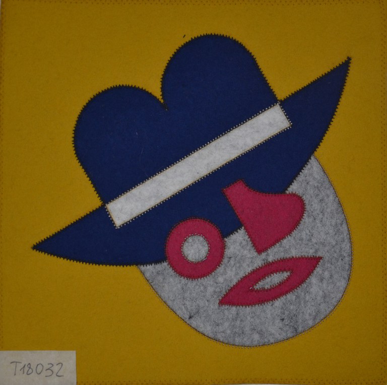 Testa con cappello T18032