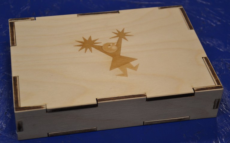 Scatola Omino Vido L18015