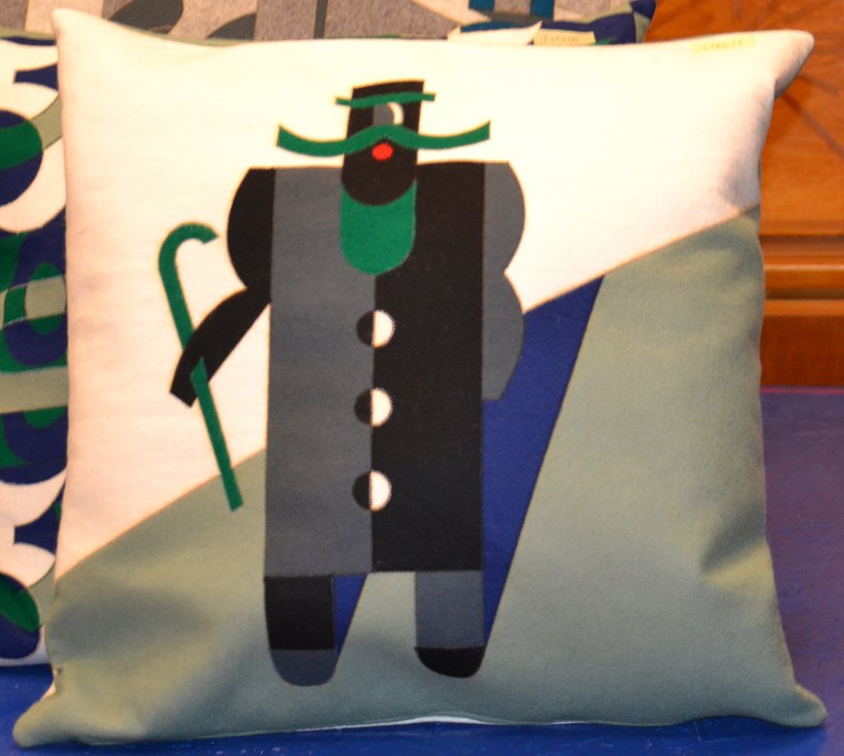 Uomo coi baffi T19011 - cuscino