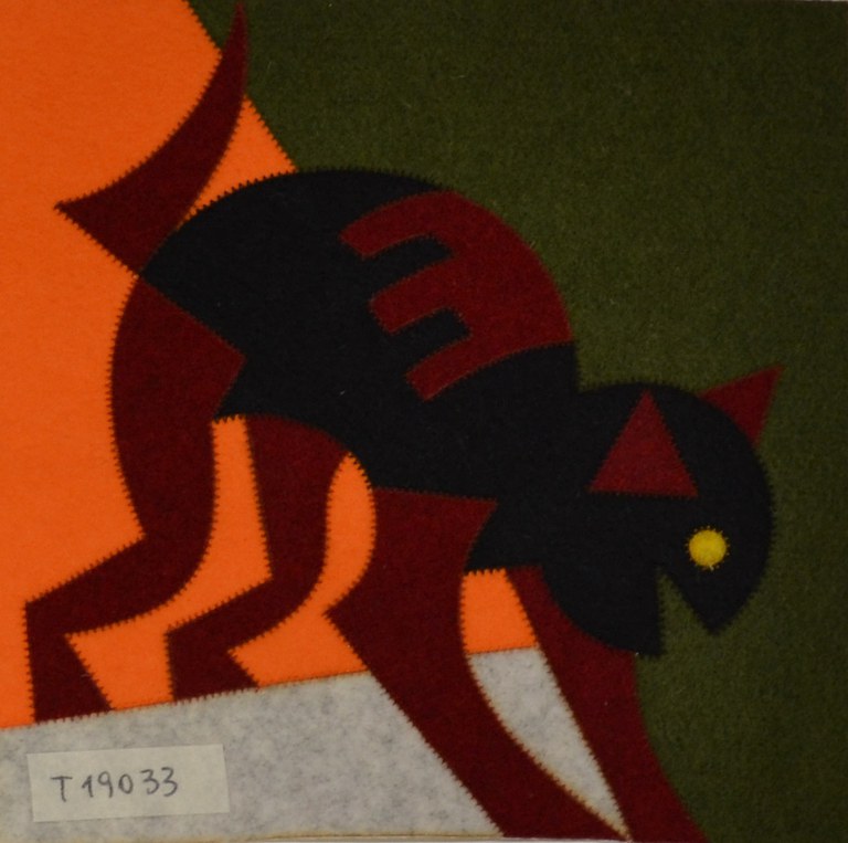 Gatto di fianco T19033