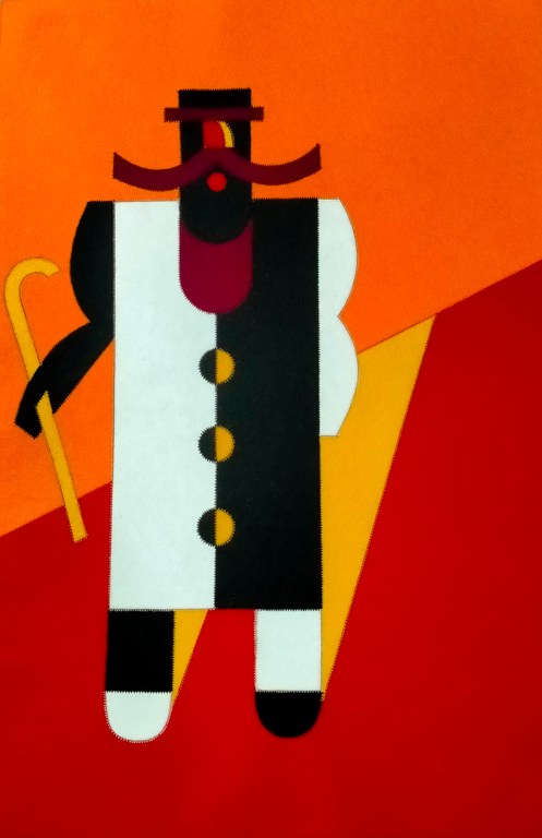 Uomo coi baffi - T22008