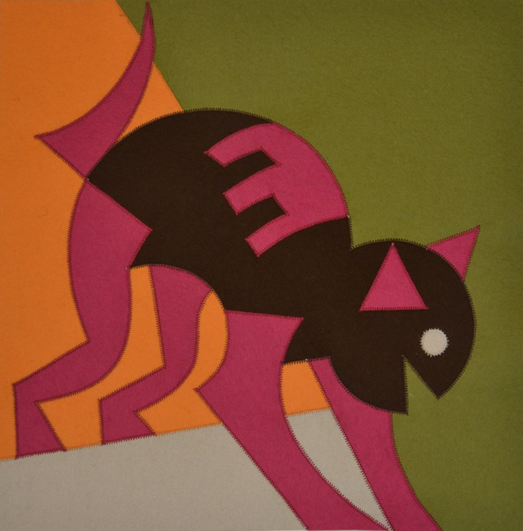 Gatto di fianco T23003